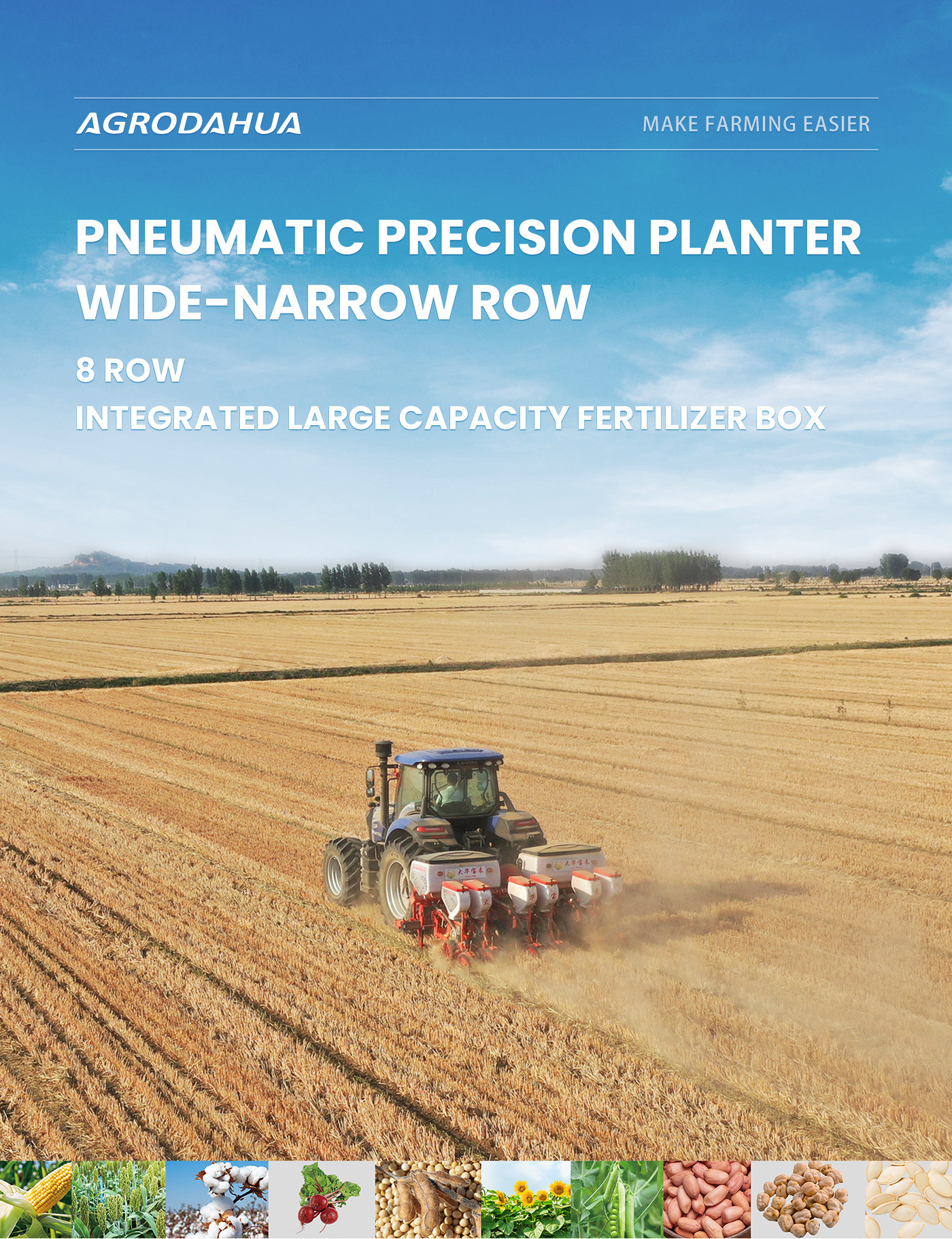 Wide-narrow Row Planting Pattern