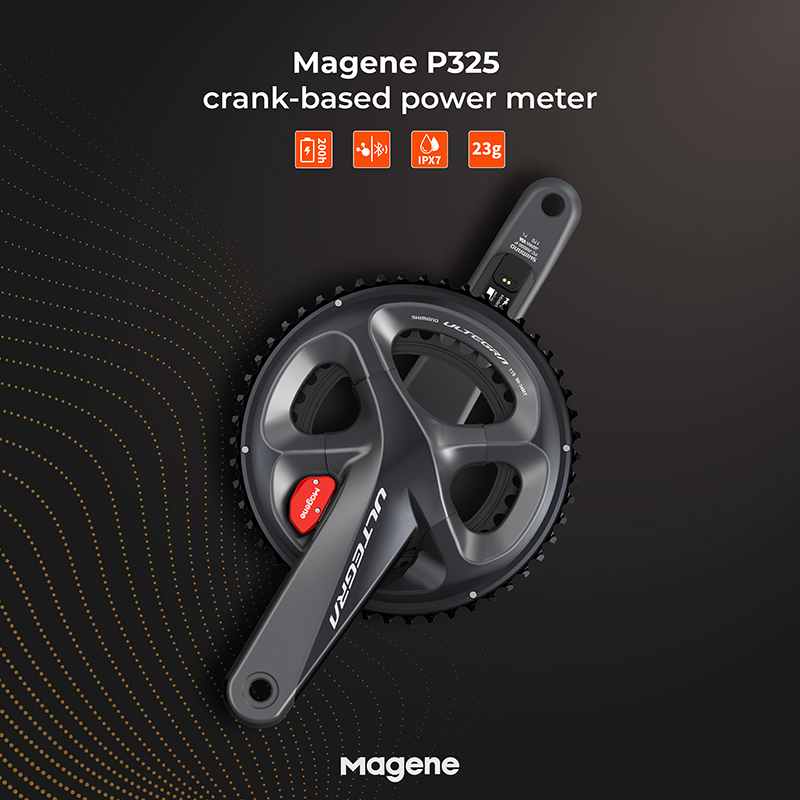 Clearance Magene P325 Lite Dual Side Crank Rechargeable Waterproof Power Meter Ultegra R8000 Bike Power Meter 99New Not BrandNew