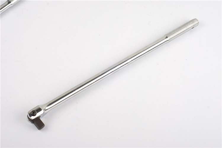 1/2 15 Inch 380mm Long Rod Socket Wrench, with Movable End, with Powerful Steering Handle L-shaped Curved Rod Long Rod Socket