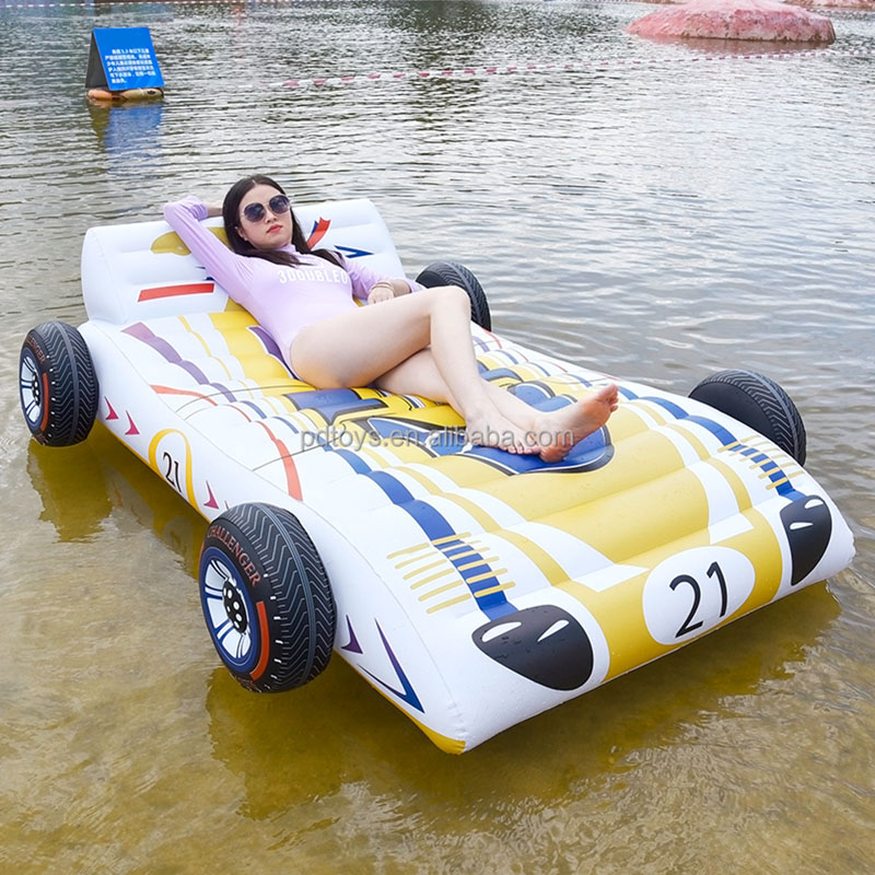P&D Plastic Adult Luxury Sports Car Pool Float_01