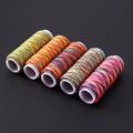 5pcs DIY Rainbow Color Sewing Thread Hand Quilting Embroidery Sewing Threads Hand Machines Sew Stitch thread Crafts Accesories