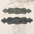 Antique Furniture Accessories Retro Bronze corner brackets Decorative Protector for Wooden jewelry box cabinet DIY Hardware Fit