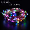 12V 10M 20M 30M 50M Holiday LED String Light Copper Wire Starry Rope Waterproof Flexible Fairy Lights Party Garde+Power Adapter
