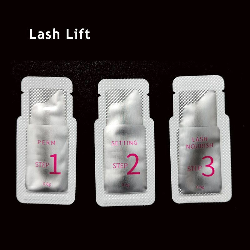 #1 #2 #3 Sachet lash lift Eyelash perm kit Eyelash Nutrition lotion stereotype Professional Makeup Eyelash Perming