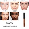 PHOERA Makeup Concealer Full Coverage Concealer Stick Liquid Concealer Eye Dark Circles Cream Face Corrector Base Cosmetic TSLM1