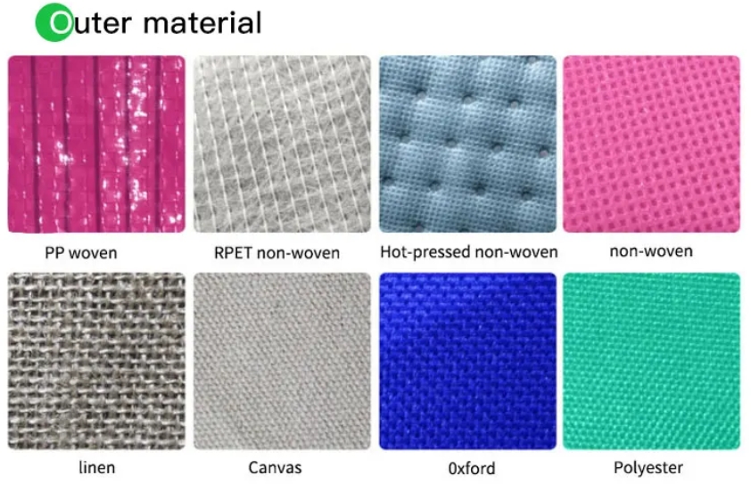 PP Non-woven Laminated Eco-friendly Lunch Bag