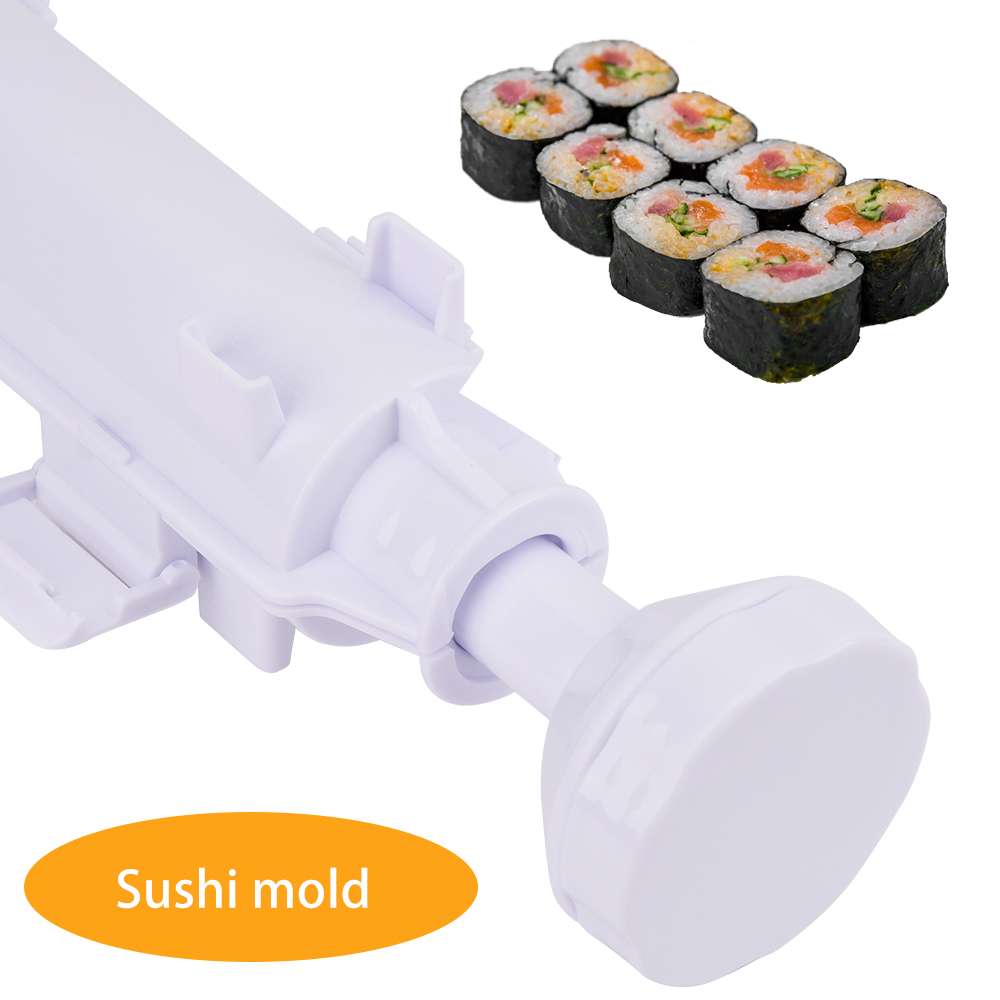 Sushi Maker Roller Roll Rice Mold Sushi Bazooka Vegetable Meat Rolling Tool DIY Sushi Making Machine Kitchen Gadgets Sushi Tool
