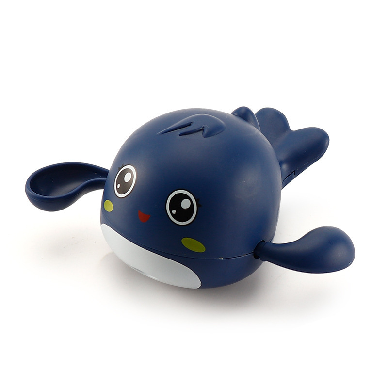 Cute Cartoon Animal Dolphin Bath Toys Fun Wind Up Chain Baby Toys For Kids Toddler Swim Clockwork Beach Water Toys
