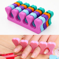 10pcs Soft Foam Sponge Toe Separator Finger Separator Nail Art Tools Feet Care Manicure Pedicure Flexible UV Gel Polish Coating