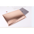 US stock 10 pieces /pack padded envelopes poly pink bubble mailers rose gold holographic bubble mailers for shipping and packing
