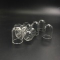 5pcs/lot 25x16mm Mini tube bell jar shape glass globes bubble cover dome locket pendant glass bottle vial pendant Accessories