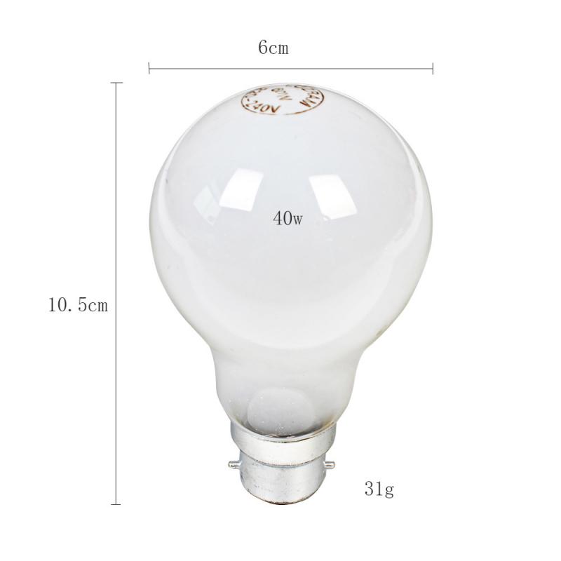 B22 E27 220V Incandescent blub Socket Tungsten Incandescent Lamp Industrial Lighting Corridor Bulb B22 E27 Incandescent Bulbs