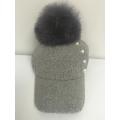 Fashion Autumn Pom-Pom Baseball Cap