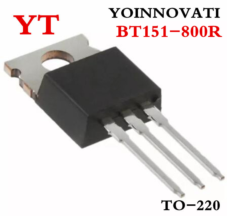 100pcs/lot BT151-800R BT151800R BT151-800 BT151 THYRISTOR 12A 800V TO220AB