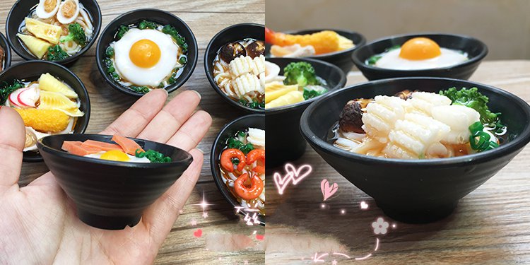 70mm 3D food simulation refrigerator magnet decoration message photo paste stikcer bowl beef seafood vegetables eggs