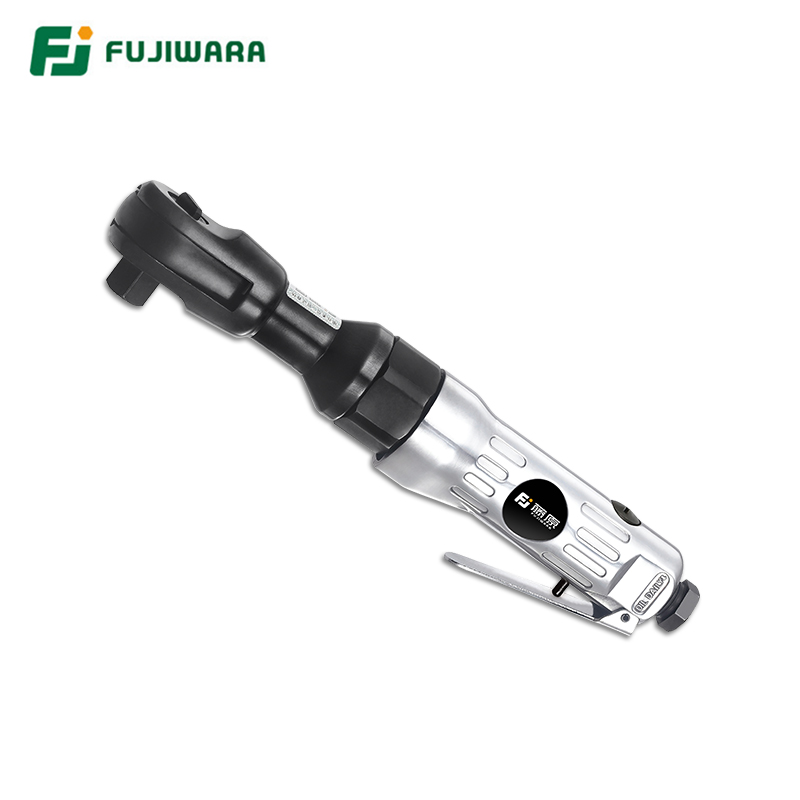 FUJIWARA 4pcs Pneumatic Tool Set, Air Shovel, 900N.M Torque Wrench, 68N.M Ratchet Wrench, Pneumatic Grinding Machine Air Hammer