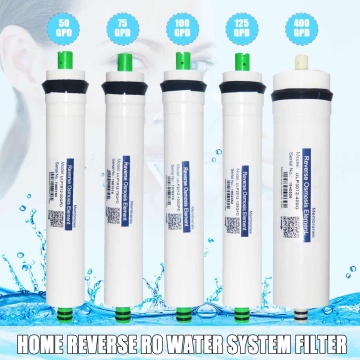 50/75/100/125/400GPD Kitchen Reverse Osmosis RO Membrane Replacement Filter Cartridges Water System Home Filter Water Purifing