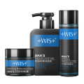 WIS Men Deep Cleansing Oil Control Refreshing Moisturizing Brightening Skin Care Set