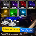 Mini LED Car Light Auto Interior USB Atmosphere Light Plug And Play Decor Lamp Emergency Lighting PC Auto Products Car Accesso