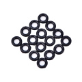 50PCS O Rings Rubber Rubber Gaskets Round Stems/Flights Grip Washers Keep aluminum stems tight to darts barrel Silicone