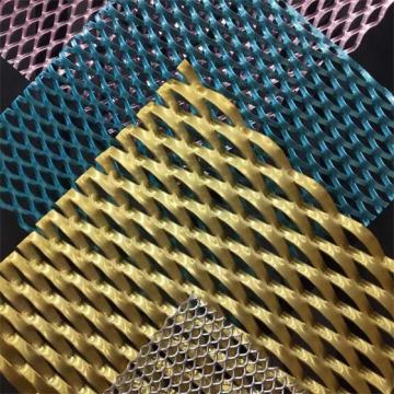 Powder Coated Decorative Aluminum Expanded Metal Mesh