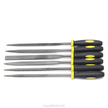 6Pcs 160mm Mini Metal Filing Rasp Needle File Wood Tools Hand Woodworking N04 20 Dropship