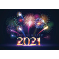 Allenjoy 2021 Background Happy New Year Party Light Band Celebration Photography Firework Firecracker Banner Decor Wallpaper