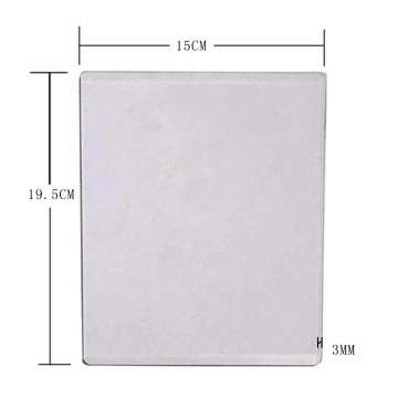 1Pcs Clear Acrylic Cutting Mat Plate For DIY Embossing Cutting Dies Platform Adapter Transparent Die Cutter Spacer 3mm