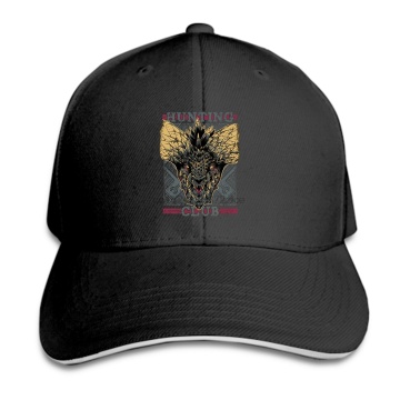 Print Custom Baseball Cap Men Hunting Club Nergigante Monster Hunter Women Hat Peaked cap