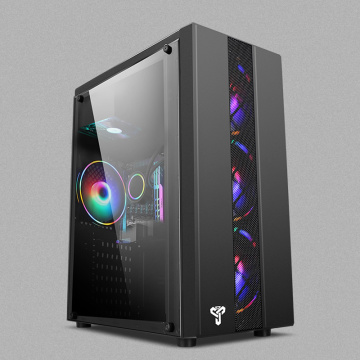 35*18*42CM Acrylic Gaming Computer case with fan water cooling PC chassis USB3.0 Side transparent gabinete gamer computadora ATX