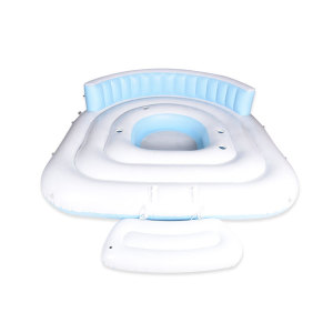 PVC inflatable floating island for children