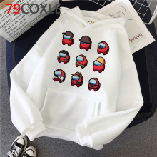 Boys Girls Hoodie Sweatshirt Among Us Impostor Children Pullover Fleece Cotton White Sportswear Coats Child Streetwear Tops