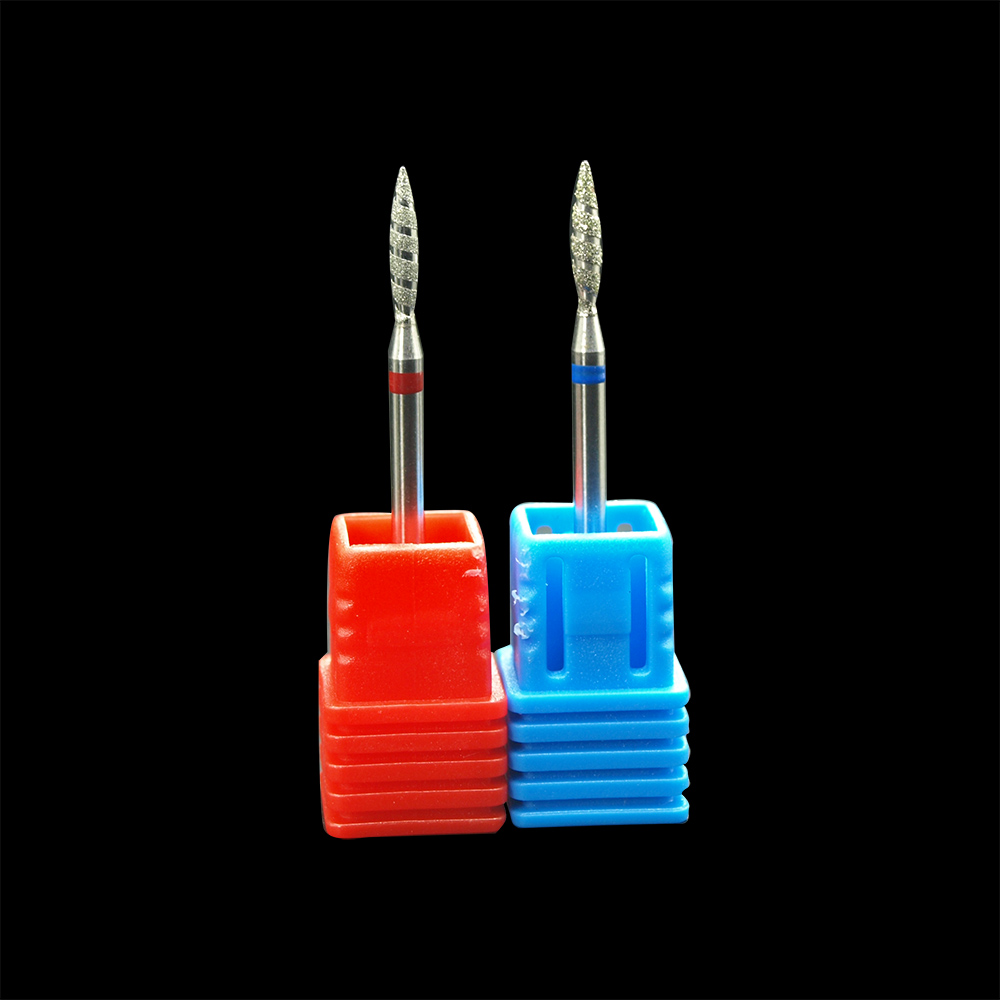 New 1PC Diamond Nail Drill Bit Electric Nail Drill Machine Professional Nail Drill Bits File Milling Cutters For Manicure