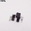 10set/lot 2 Pin/Way Auto High-Pitched Speaker Connector Ambient Brake Light Microphone Plug For VW,Audi 1J0 973 332/1J0 973 119