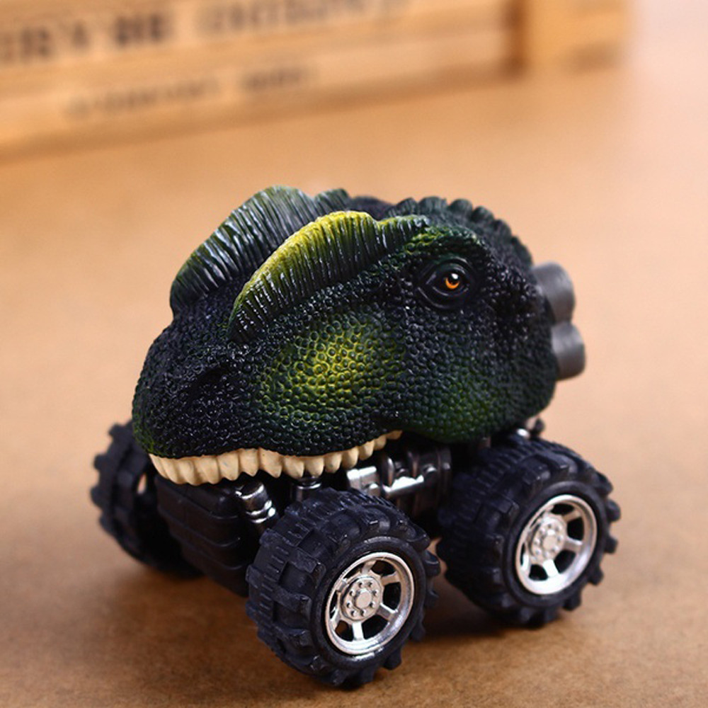 High-quality Children's Day Gift Toy Dinosaur Model Mini Toy Car Back Of The Car Gift Truck Hobby