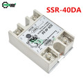SSR-40DA Solid State Relay Inpute 3-32V DC TO 24-380V AC Outpute DC-AC Relay Converter SSR 40DA