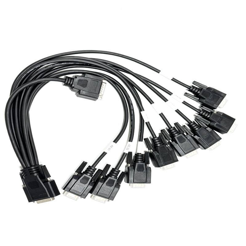 Custom FIRE3 DB26 to TIS Midnodes Breakout Cable