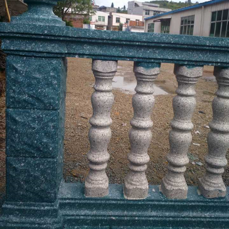 93cm /36.61in Multi Pattern Cast in Place Concrete Balcony Balusterade Mold Ship Horn Square & Round Cucurbit, Octagonal & Lotos
