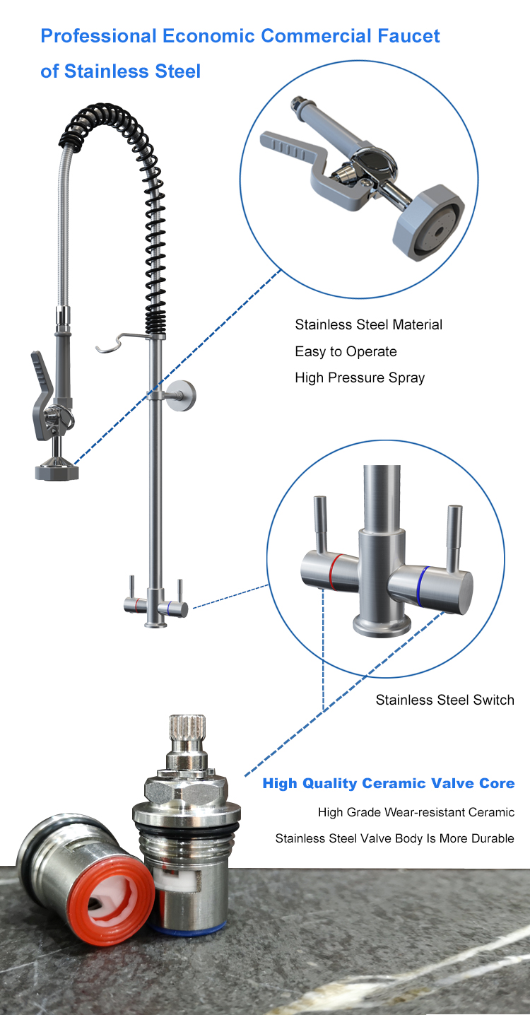 Stainless Steel Kitchen Faucet