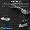 STONEGO 90 Degree Magnetic Cable usb c Micro usb Type C Fast Charging Cable L-Line Micro usb Type-C Magnet Charger Right angle