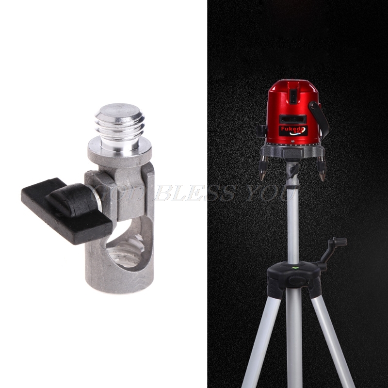 5/8 Inch Angle Tripod Rotary Laser Levels Dual Slope Adjustment Bracket Rod Drop Shipping