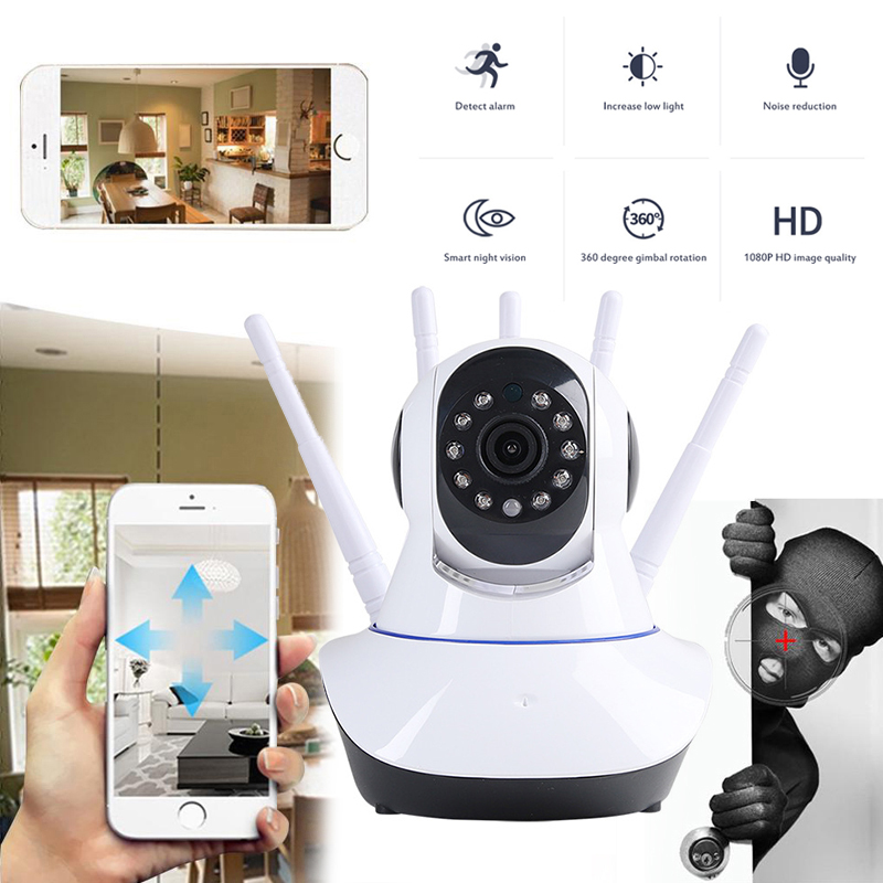 Wireless HD 1080P IP Camera Pan Baby Pet Monitor Network Security WiFi IR Webcam