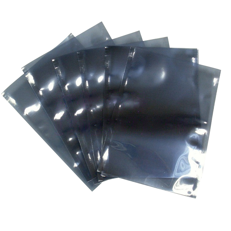 100Pcs Anti Static Shielding Packaging Bags ESD Anti-Static Packing Bag Open Top Antistatic Storage Bag For Electronic Pouches