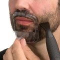 5Pcs/set High Quality Shower Salon Mustache Beard Styling Template Shaving Shave for Beard Shape Style Barba Comb Care Tool