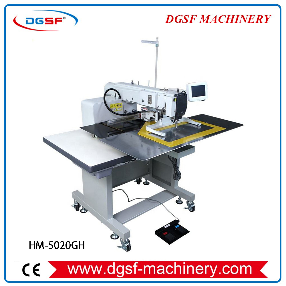 HM-5020GH Tape Pattern Sewing Machine Hot Selling Single Needle Programmable Flat-Bed Wholesale Price Core Include Motor Engine (1)