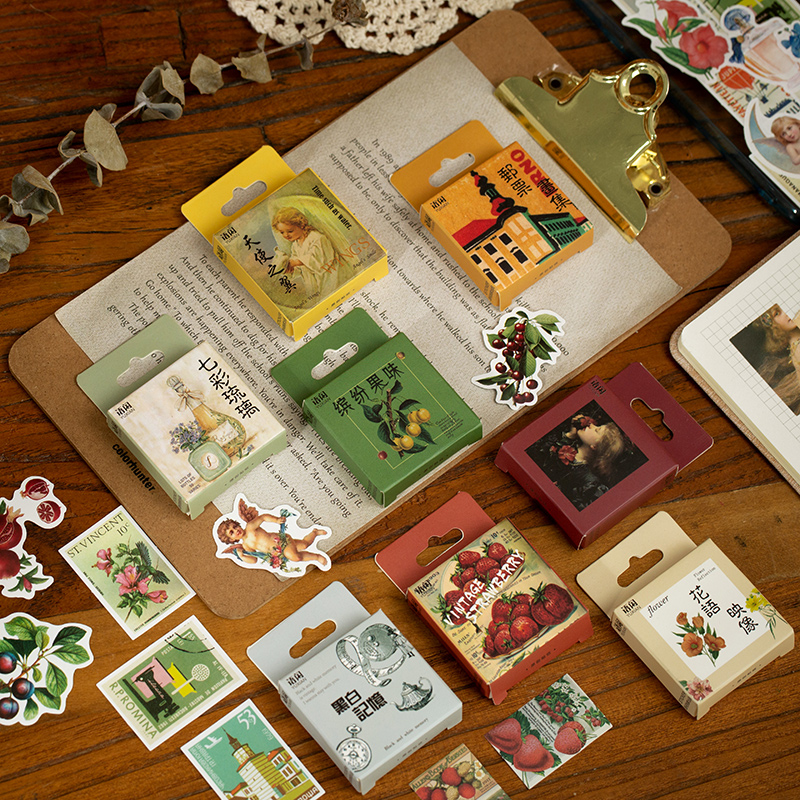 Yuxian Dream Talk Series mini paper diary sticker Scrapbooking Decoration label Wholesale