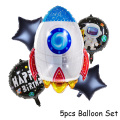 5pcs baloon set B