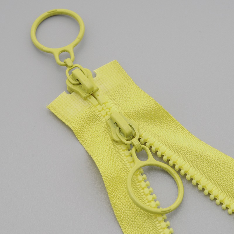 60cm/80cm/100cm/120cm/150cm No. 3 resin zipper clothing textile accessories color zipper pillow pants double open tail zipper