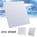 1pc Pure Zinc Zn Sheet Plate Durable Metal Foil For Science 100x100x0.5mm Mayitr