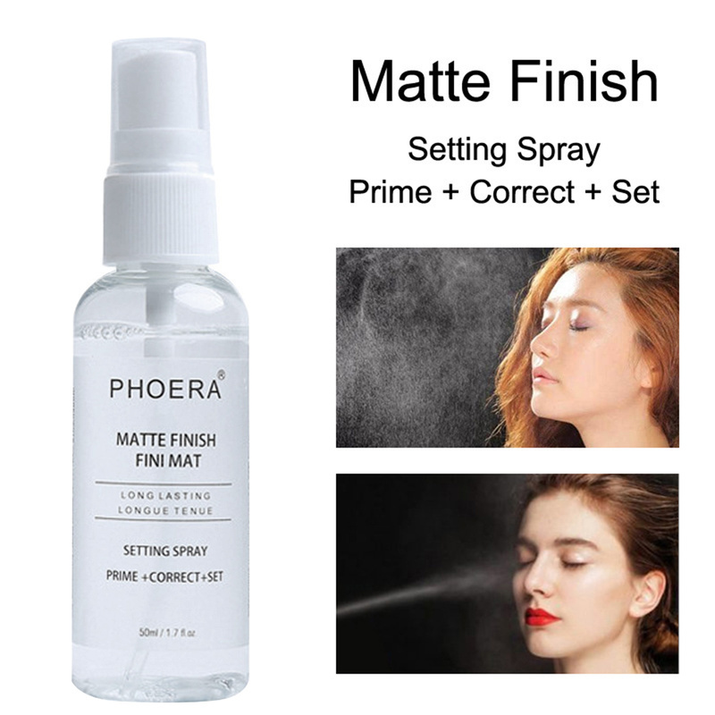 Matte Face Primer Spray 50ML Make Up Moisturizing Spray Makeup Transparent Oil Control Natural Lasting Maquillaje TSLM1